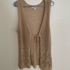 Tan vest